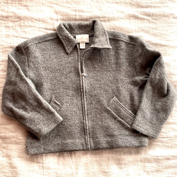 vintage Express Jackets & Blazers - Vintage 90’s Express Wool Boucle Jacket